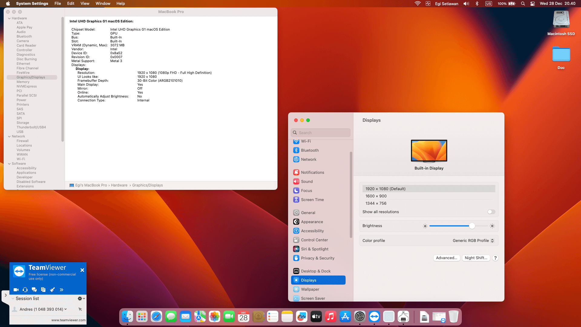 Lenovo Ideapad Slim 5 15IIL05 [IceLake   Intel UHD Graphics G1 + I2C]   OpenCore 5